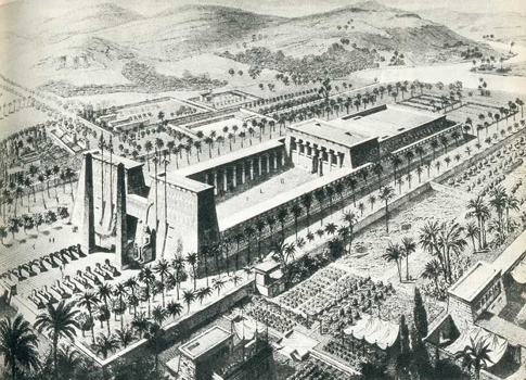imagine cu biblioteca di Alessandria
